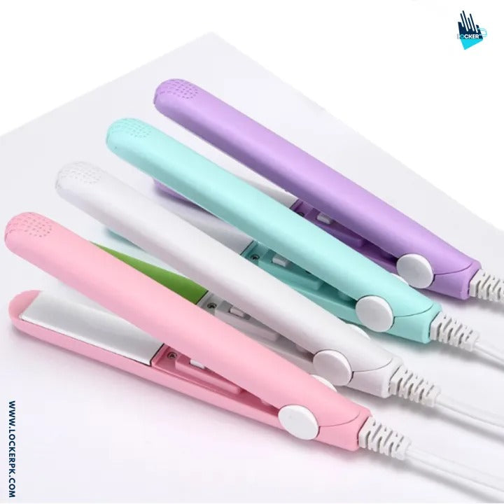 Mini Portable Hair Straightener – USB Rechargeable